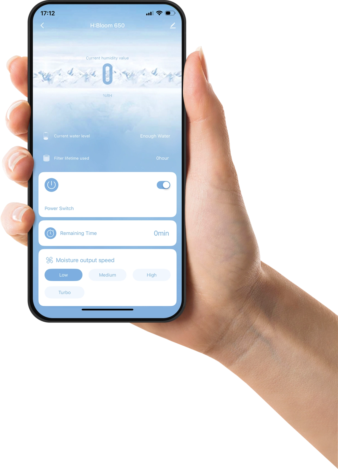 MyCond H:BLOOM 650 Wi-Fi integrato per il controllo