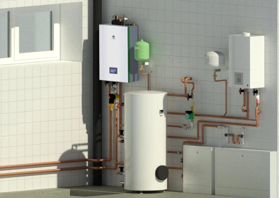 Pompa di calore split MyCond BeeSmart ad alta efficienza energetica per un funzionamento ottimizzato e un risparmio economico.