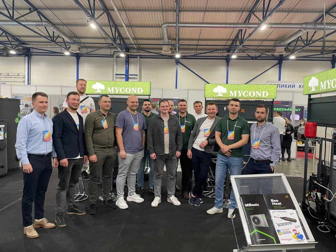 Lo stand di Aclima all'AquaTherm Kyiv 2023.