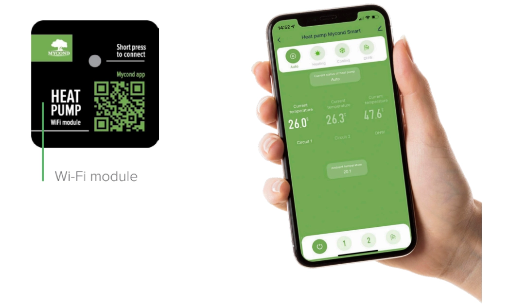 Applicazione mobile Mycond BeeEco