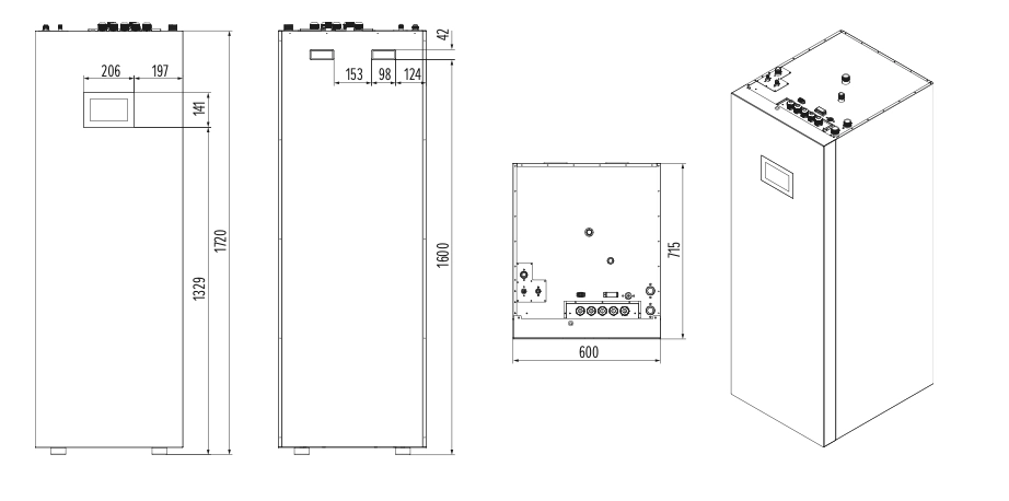 MyCond BeeSmart All-in-One Dimensioni - 2