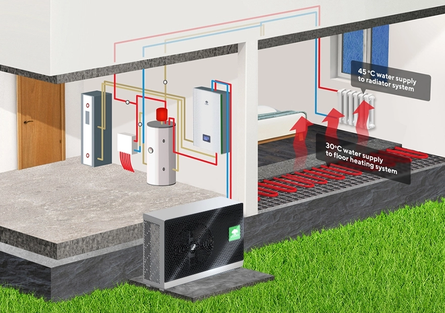 MyCond BeeSmart Moderne pompe di calore split per una climatizzazione efficiente.