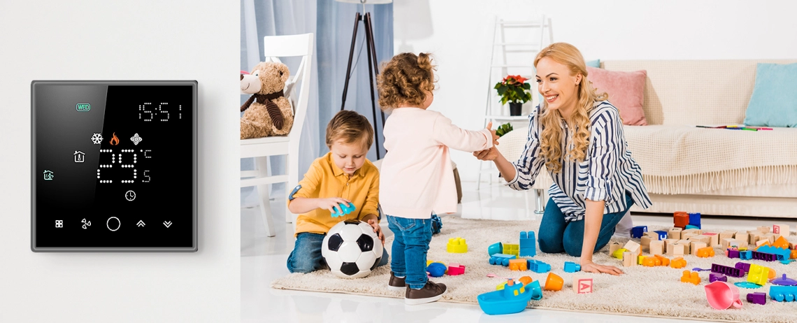 Termostato per ventilconvettori MyCond Block - clima confortevole per la famiglia
