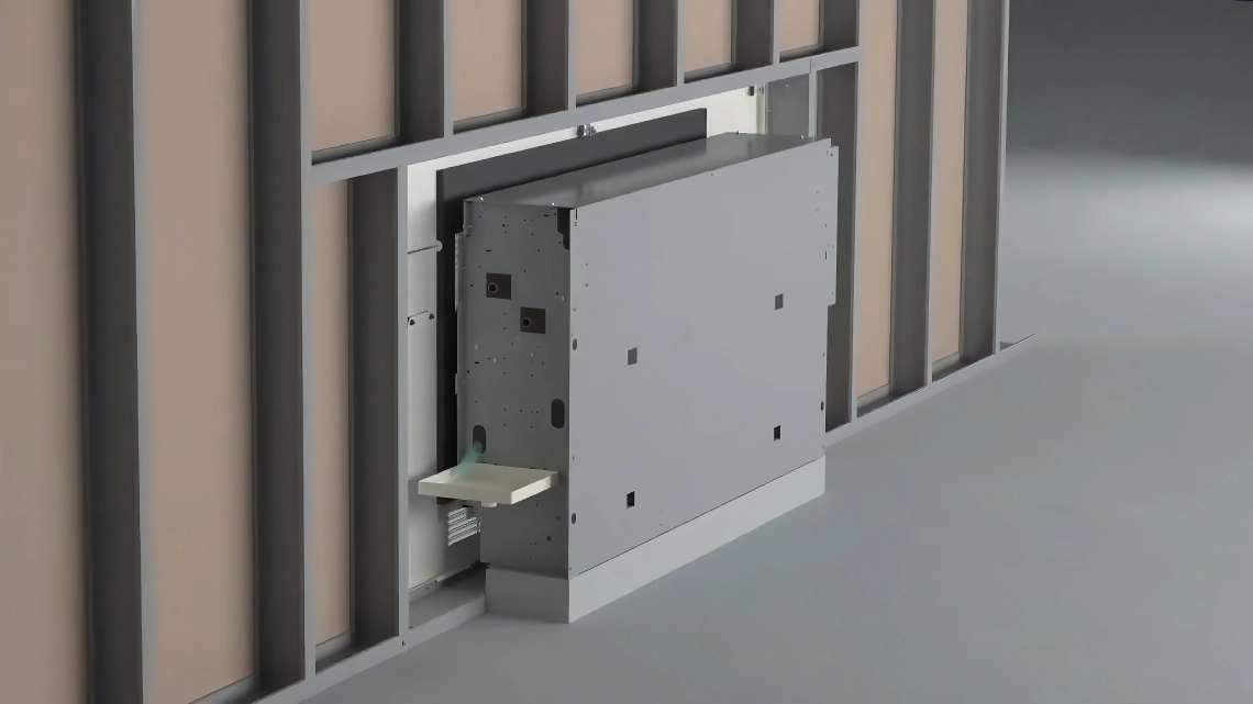 MyCond Piantana da incasso per installazione a parete