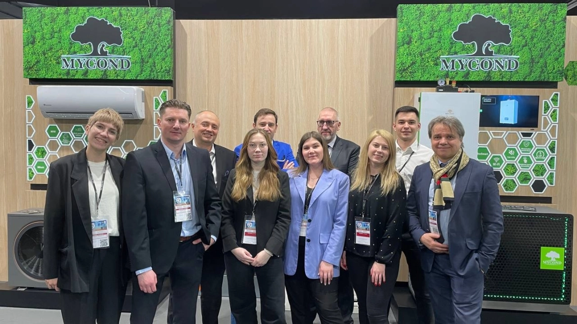 Mycond presenta soluzioni HVAC all'Expo di Varsavia.