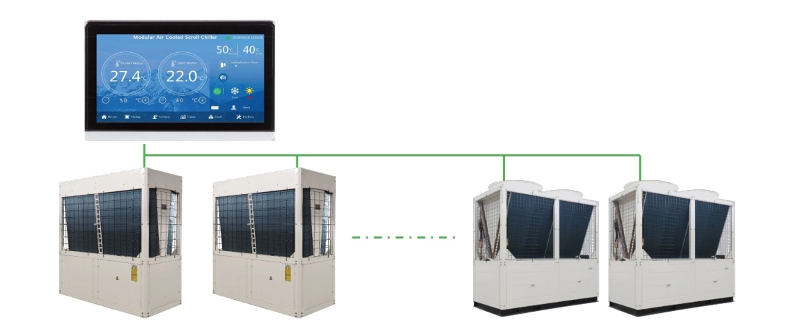 Pompe di calore MyCond Inverter MCU-YHI con controllo tramite sensore
