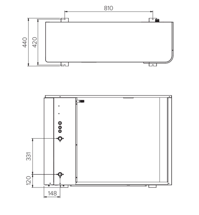 Dimensioni dingombro di MyCond MBasic - 4
