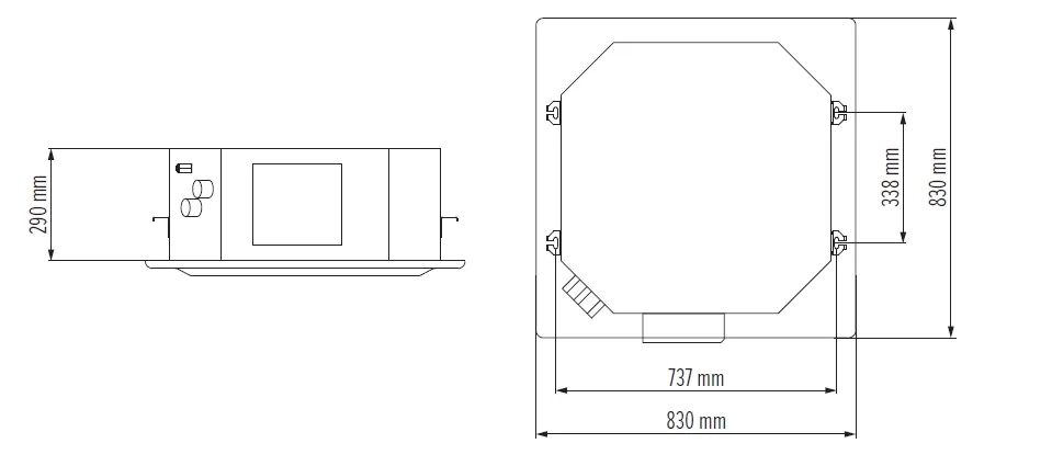 MyCond MCFK-A2/4 dimensioni complessive - 3