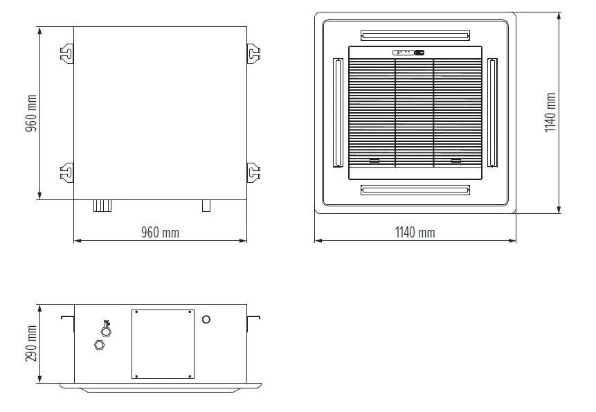 MyCond MCFK-A2/4 dimensioni complessive - 4