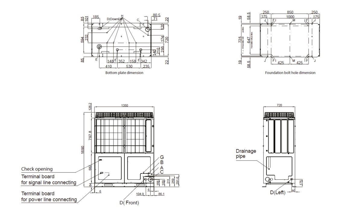 Dimensioni complessive di MyCond MRF 6 - 1