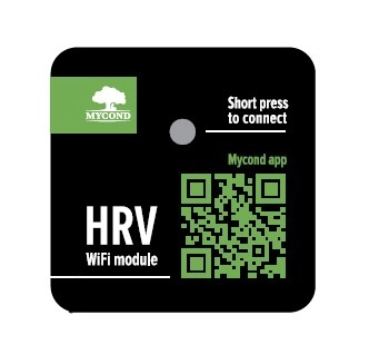 Modulo MyCond MVS***-DW HRV per il controllo dellapplicazione tramite WiFi