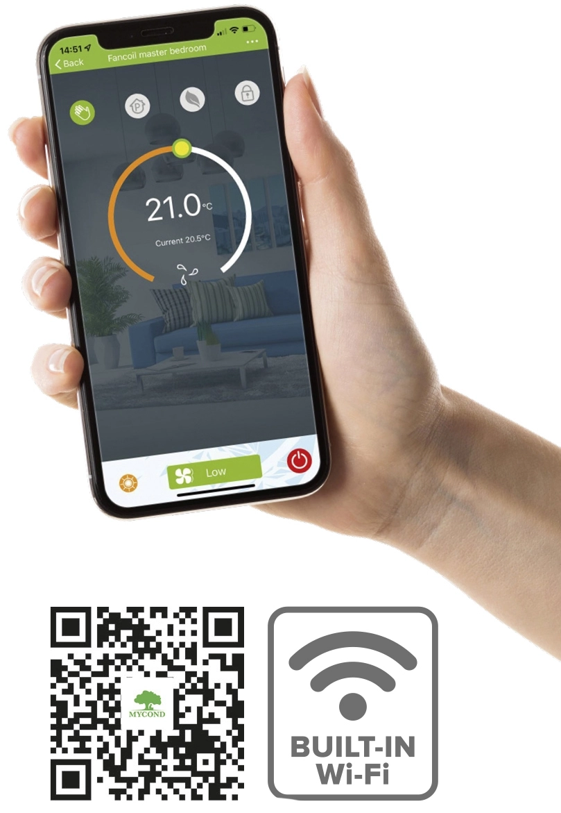 Applicazione mobile MyCond Silver Glass