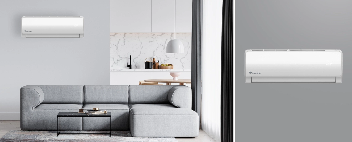 MyCond Ventilconvettore a parete della serie MHW dal design elegante.