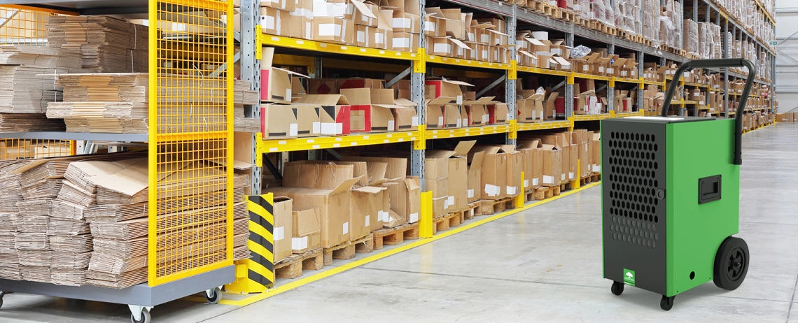MyCond Worker è una soluzione efficace per proteggere scatole e merci dallumidità.