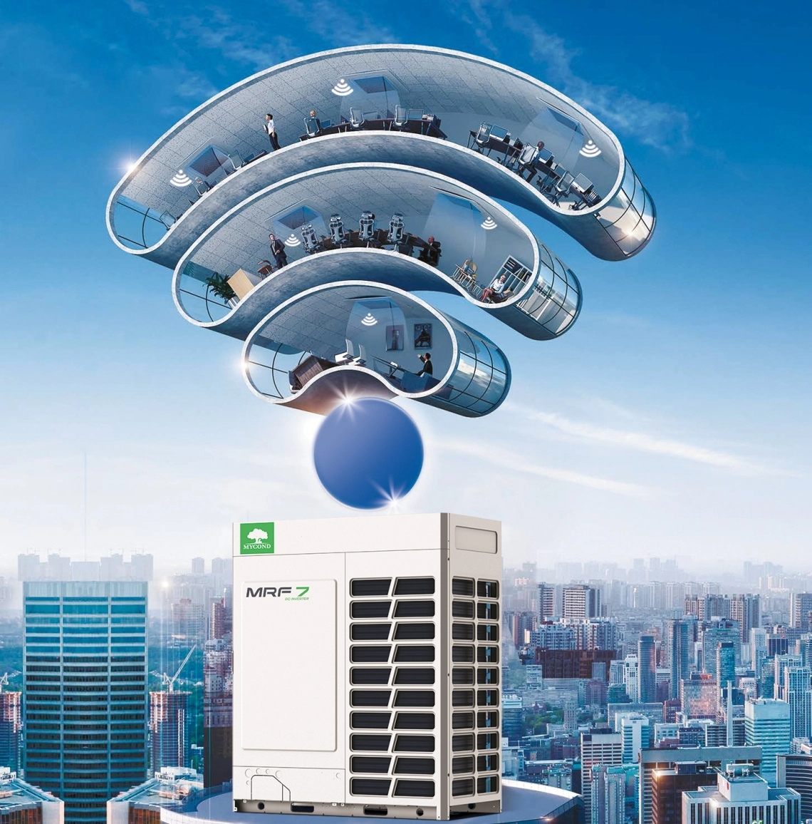 Sistema di ventilazione MyCond MRF 7