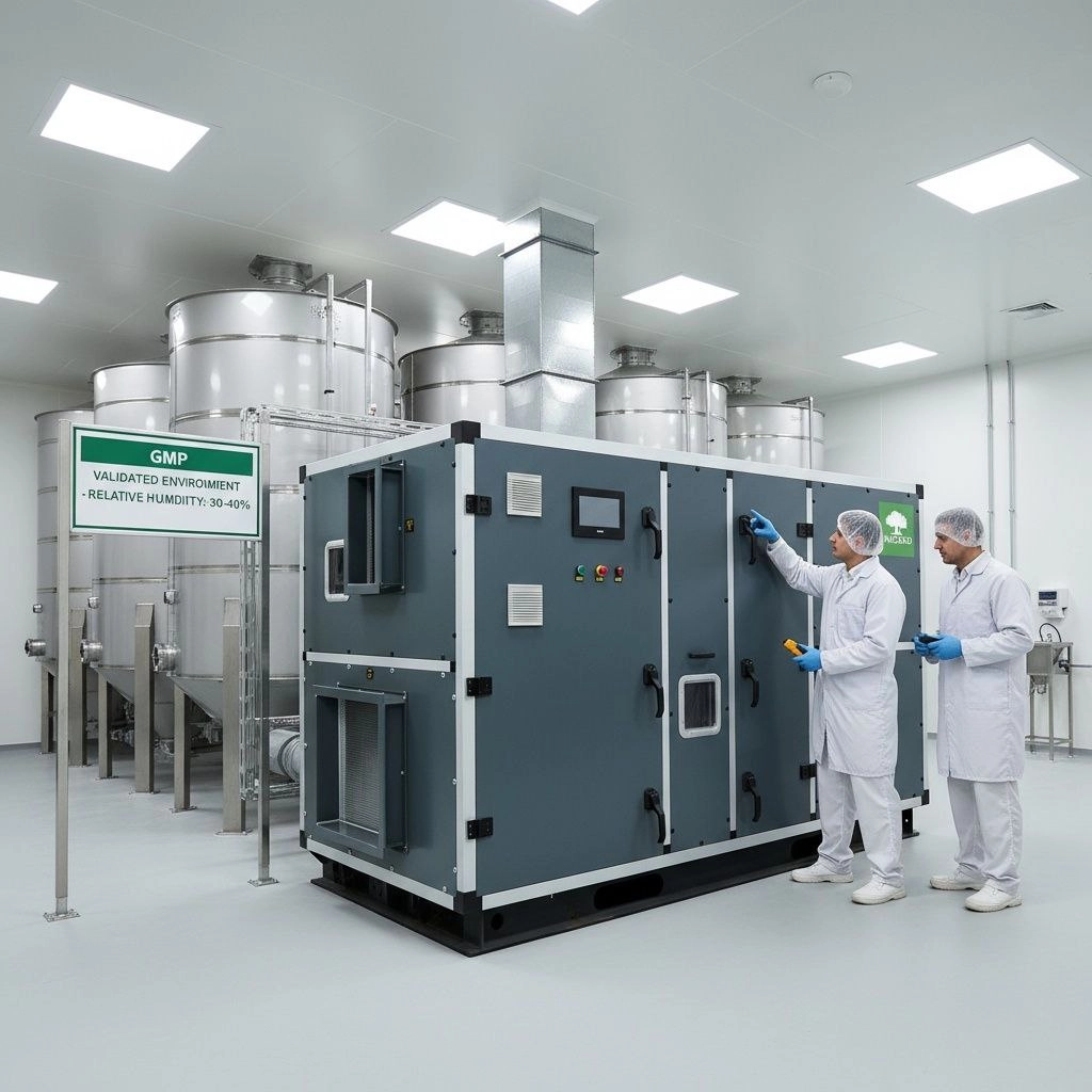 Deumidificatore ad adsorbimento per magazzini Mycond DESS