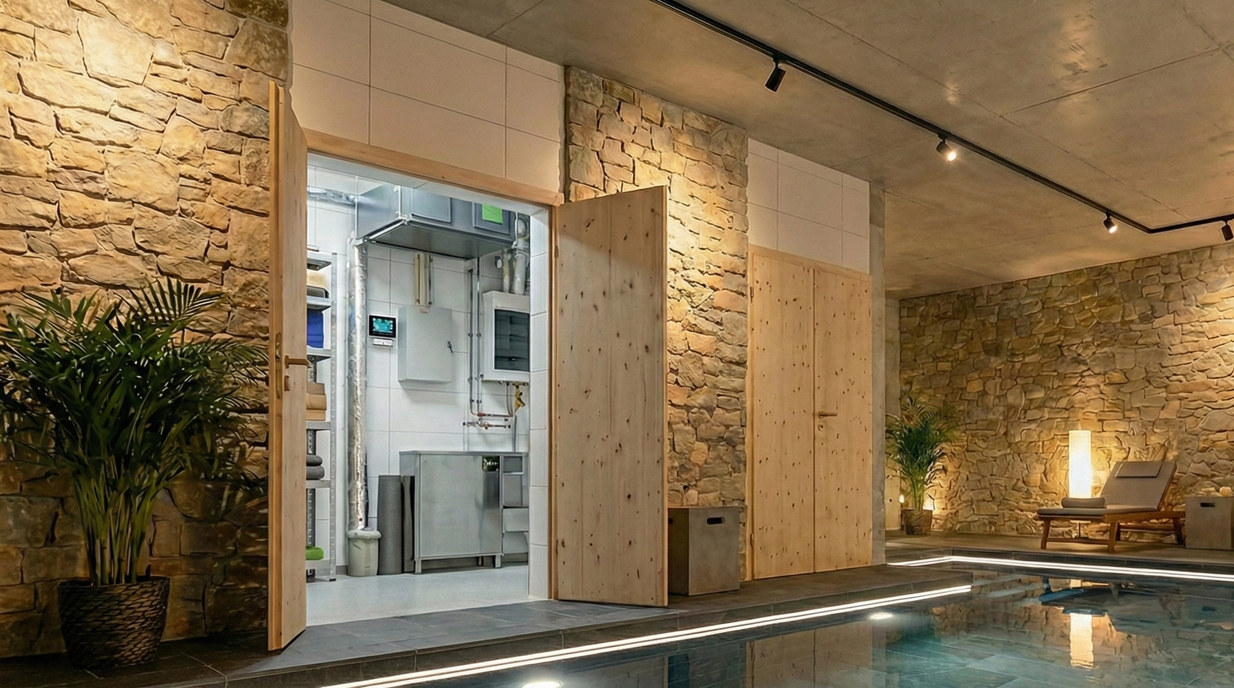 Deumidificatore canalizzato per piscine con circolazione dell