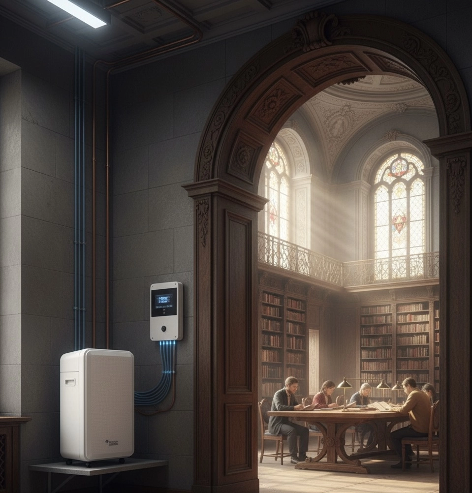 Deumidificatore per bagno con funzione antigelo, Mycond Roomer Smart 12