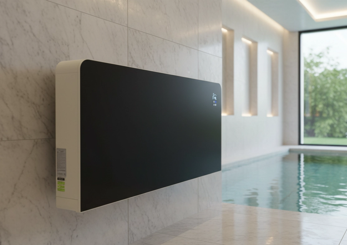 Deumidificatore per piscina con controllo continuo dell