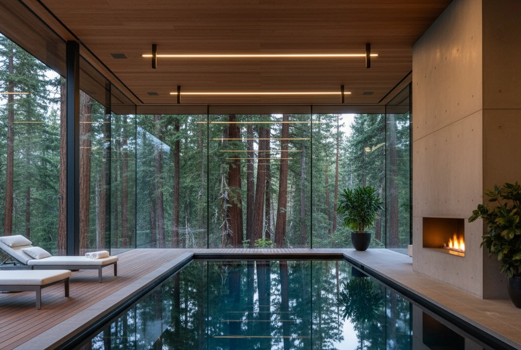 Deumidificatore per piscina in casa privata con controllo automatico Mycond MBA-G