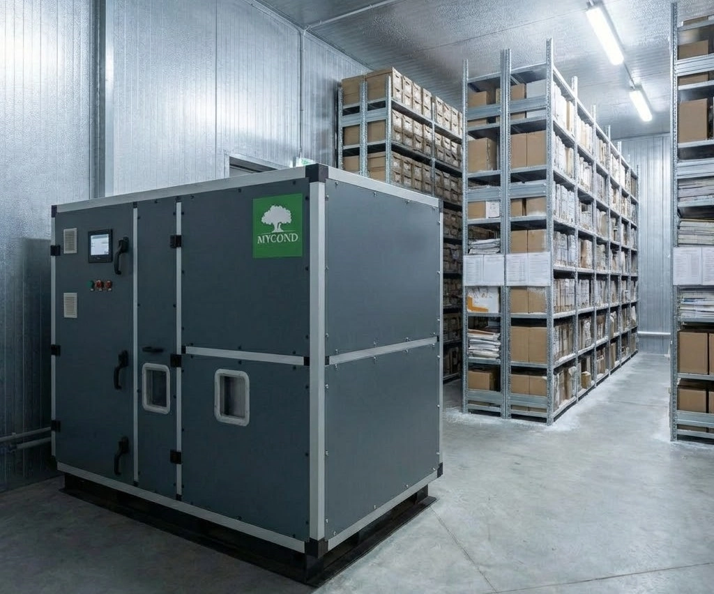 Progettazione del sistema di deumidificazione dell