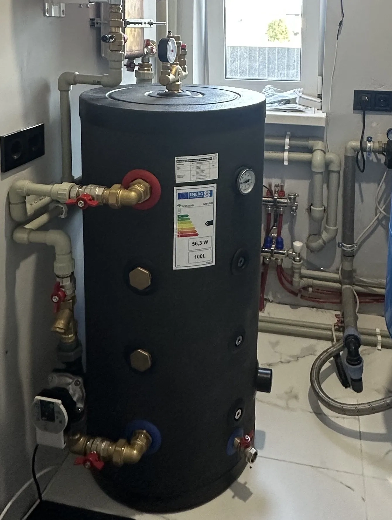 Casa privata con pompa di calore Mycond MBasic