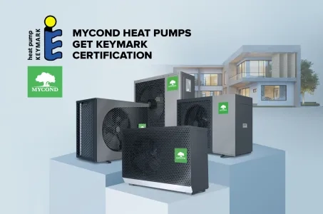 Le pompe di calore Mycond sono state certificate da Keymark!