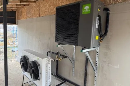 Abitazione suburbana con pompe di calore Mycond Split serie BeeHeat