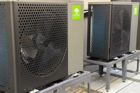 Soluzione di riscaldamento domestico privato con le pompe di calore Mycond BeeHeat Split