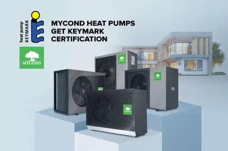 Le pompe di calore Mycond sono state certificate da Keymark!