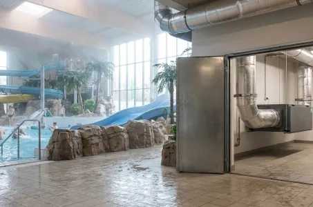 Deumidificatori canalizzati per piscine commerciali: calcolo della potenza e controllo dell'umidità