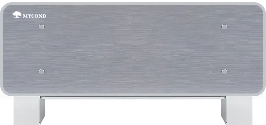Ventilconvettori a pavimento di design serie Silver Glass Low
