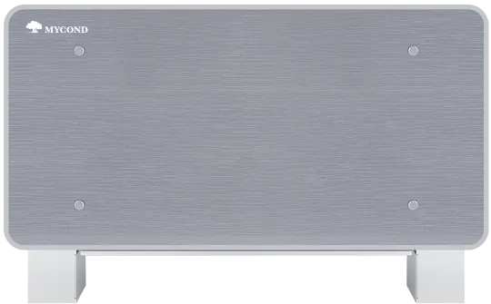 Ventilconvettori a pavimento di design Serie Silver Glass