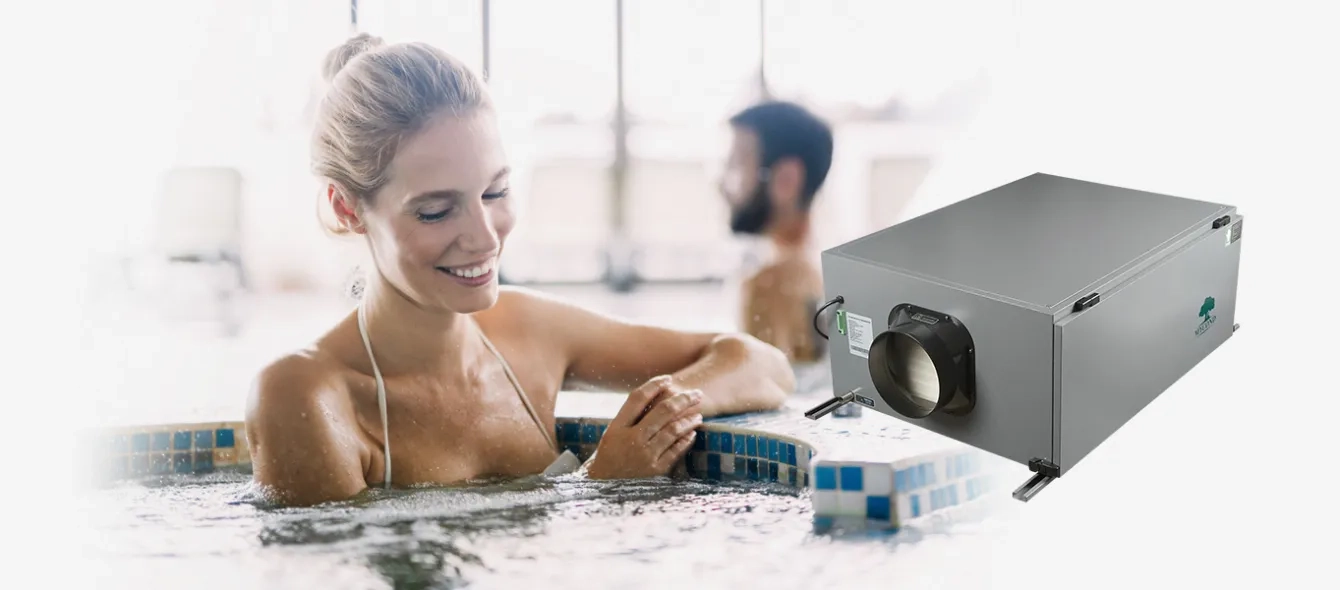 Deumidificatore per piscine Mycond MSHA: 7 vantaggi necessari